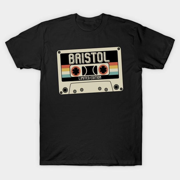 Bristol - Limited Edition - Vintage Style T-Shirt by Debbie Art